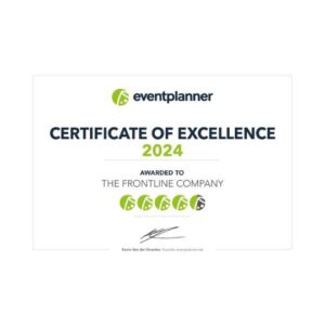 Certificate of excellence