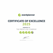 Certificate of Excellence 2025 – Eventplanner