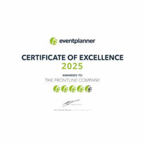 Certificate of Excellence 2025 – Eventplanner