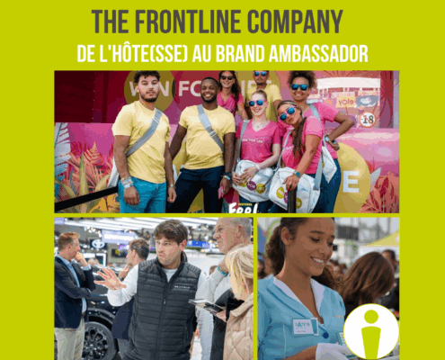 Travailler chez The Frontline Company de l'hôte(sse) au brand ambassador