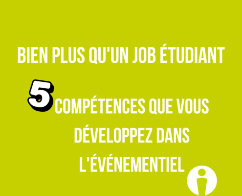 Bien plus qu'un job étudiant