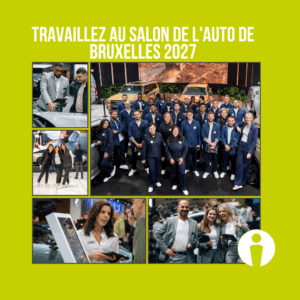 Travailler au Salon de l'Auto de Bruxelles 2027